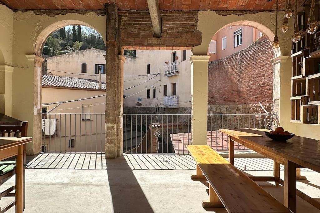 Habitacion Roca Foradada En Casa Cami De Les Aiguees Monistrol De Montserrat Monistrol de Montserrat Exterior foto